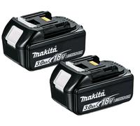 Makita BL1830/2 18v 3.0Ah Lithium-Ion Battery - Twin Pack - Genuine Batteries