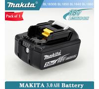 Makita BL1830B 18v 3.0ah Lithium Ion Battery with Indicator BL1830 Genuine UK