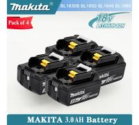 Makita BL1830B 18v 3.0ah Lithium Ion Battery with Indicator BL1830 Genuine UK