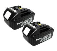 Makita BL1830B 18v Cordless Li-ion Battery 3ah Pack of 2