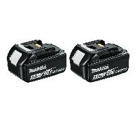 Makita BL1850 18V 5.0Ah Lithium-Ion Battery Twin Pack Compatible with