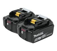 Makita BL1850B 18V LXT Lithium-Ion 5.0Ah Battery Twin Pack, Black
