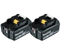 Makita Energy 197288-2 2x Bl1850b Lithium Battery Black