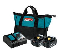 Makita BL1850BDC2 18V LXT® Lithium Ion Battery and Optimal Fast Charger (5.0Ah)