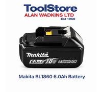 Genuine Makita BL1860 18V 6.0Ah Li-Ion LXT Makstar Battery Pack UK