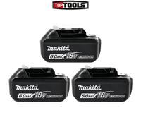 Makita BL1860 Battery 18V 6.0Ah LXT Li-Ion Battery Triple Pack for Power Tools