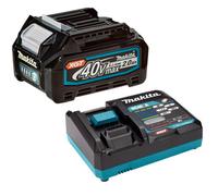 Makita Bl4020 40V Max Xgt 2.0Ah Battery + Dc40Ra Rapid Fast Charger Twin Pack