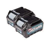 Makita Bl4025 40V Max Xgt 2.5Ah Li-Ion Battery 191B36-3 Twin Pack