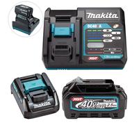 Makita BL4025 40V Max XGT Li-ion 2.5AH Battery With Fast Charger & Adaptor