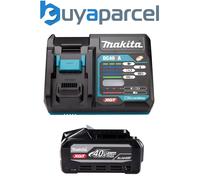 Makita BL4040F 40V Max 4Ah Li-ion XGT Batterys 191B36-3 + DC40RA Fast Charger