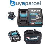 Makita BL4080F 40V Max 8Ah XGT Battery + DC40RA Fast Charger + 18v LXT Adaptor