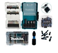 Makita Black Colour Coded Drill Bit Set Phillips Torx Pz2 53 Piece + 3/8" Socket