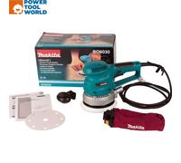 MAKITA BO6030 110v Orbital sander 150mm dia pad