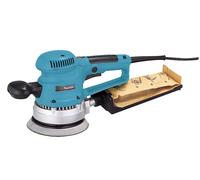 Makita BO6030/1 - 152mm 6" Random Orbit Sander 110v with 110v plug fitted