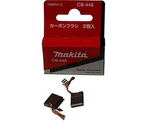 Makita Carbon Brushes CB458/CB440 No.196854-2 13.3 x 9.9 x 3mm