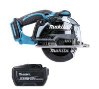 Makita Circular Saw Dcs552Z 18V Lxt 136mm Cordless Metal Cutting Saw With 1 X 12Ah Battery
