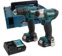 Makita CLX224AJ 12V CXT 2 Piece Cordless Kit 2 x 2.0Ah Batteries & Charger in Case