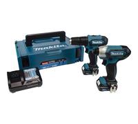 Makita CLX228AJ 12Vmax CXT Twinpack TD110D & HP333D 2 x 2Ah Batts