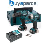 Makita CLX228AJ 12v Max Lithium Ion Li-ion Combi Hammer Drill + Impact Driver