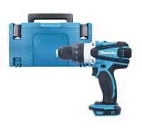 Makita Combi Drill Dhp458Z 18V Lxt Cordless 1/2" 2-Speed Keyless Chuck Max 91Nm With Case Type 3 & Inlay