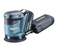 Makita Cordless Orbital Sander, (18.0 V in Makpac with 2 Batteries 5.0 Ah) DBO180RTJ