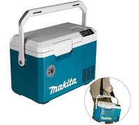 Makita Cw003Gz Blue 18V Lxt 40V 7L Cooler Warmer Cool Box Wheeled Bare + Strap