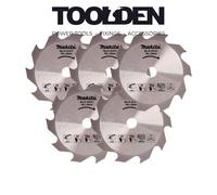 Makita D-03327 Circular Saw Blade for Wood 165mm x 20mm 10T (5 Pack)