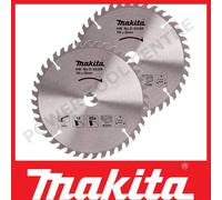 Makita D-03349 Circular Saw Blade For Wood 165 x 20 x 40 Teeth (Silver/Black) x2