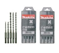 Makita D-03888 Standard Sds Plus 5 Piece Drill Bit Sets - Twin Pack