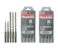 Makita D-03888 Standard SDS Plus 5 Piece Drill Bit Sets - Twin Pack
