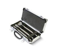 Makita d-05181 - Kit of 3 SDS Plus Chisel Set in Aluminium Case