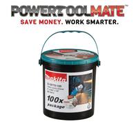 Makita D-18770 Extra Thin Metal Grinder Disc 125mm 1.2 22.23mm - 100 Pack