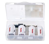 Makita D-33641 Hole Saw Kit 22 25 29 32 mm + Adapter + Drill Bit