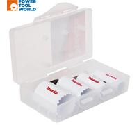 Makita D-34855 Mini Bi-Metal Holesaw Set x5 Pcs In Carry Case