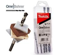 Makita D-36712 Omnibohrer 5pc Robust Multi Purpose Drill Bit Set 4 5 6 8 10mm