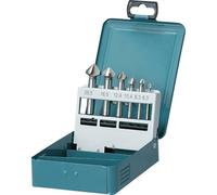 Makita D-42204 Countersink 6 Piece Drill Bit Set Metal Case 6.3 - 20.5mm M3 M10