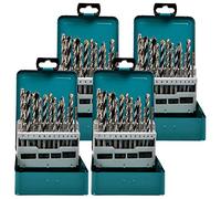 Makita D-47173 Mixed Drill Bit Set 18 Piece in Metal Box Pack of 4