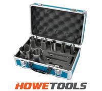MAKITA D-51281 (10pc) Diamond core set 22-51mm