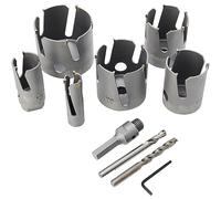 Makita D-51297 9 Piece TCT Multi-Material Universal Holesaw Kit