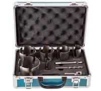 Makita D-51297 9 Piece TCT Multi-Material Universal Holesaw Kit