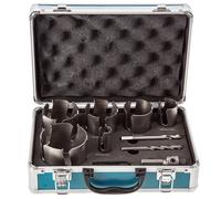Makita D-51297 9 Piece TCT Multi-Material Universal Holesaw Kit