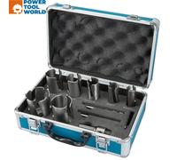 Makita D-51297 Multi-Purpose TCT Holesaw Set x9 Pcs