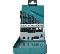 Makita Drill Bit Set D-54075 13-Piece HSS Ground Point Set Multi-Colour