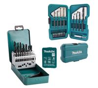 Makita D-54081 Hss 19 Pc Ground Point + D-45858 17 Pc Drill Masonry Wood Metal