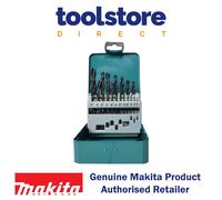 Makita D-54081 HSS Ground Point Set, Multi-Colour 19 Piece