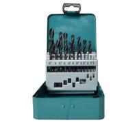 Makita D-54081 HSS Ground Point Set, Multi-Colour 19 Piece