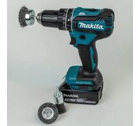 Makita D-66070 3 Piece Drill Wire Brush Set Brush Cup Wheel 1/4 Straight Shank