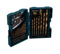 Makita D-67527 19 Piece Hss-Tin Metal Bit Set