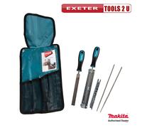 Makita D-72160 4.5mm Chainsaw Chain Sharpening Set Roll Up Pouch