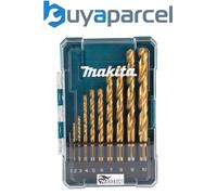 Makita 10 Piece HSS Tin Drill Bit Set